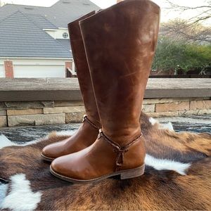 Matisse Lariat Tall Leather Boots SZ 6.5